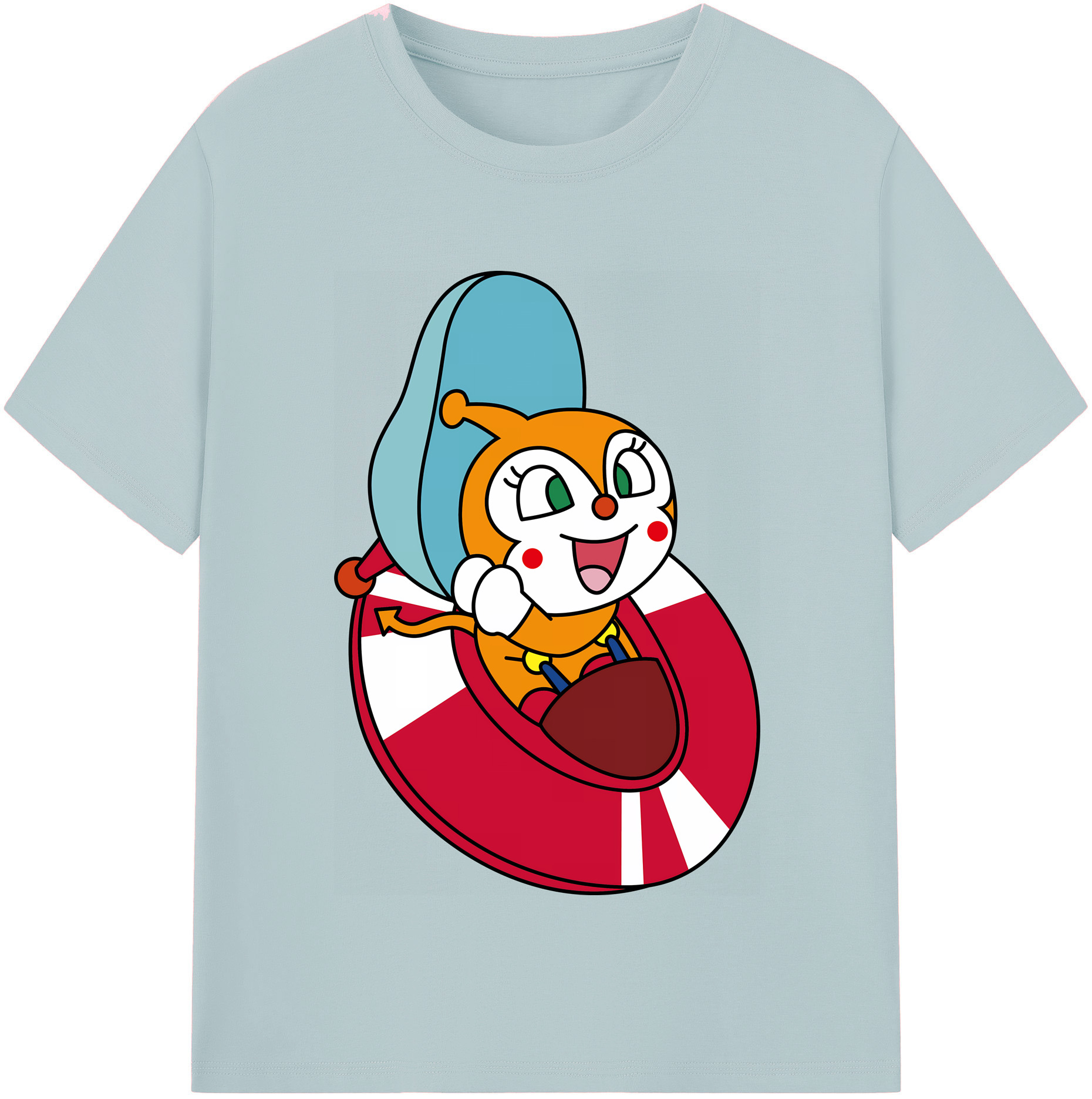 （画像用） アンパンマン Anpanman 綿100％半袖Tシャツ（フロントプリント）
